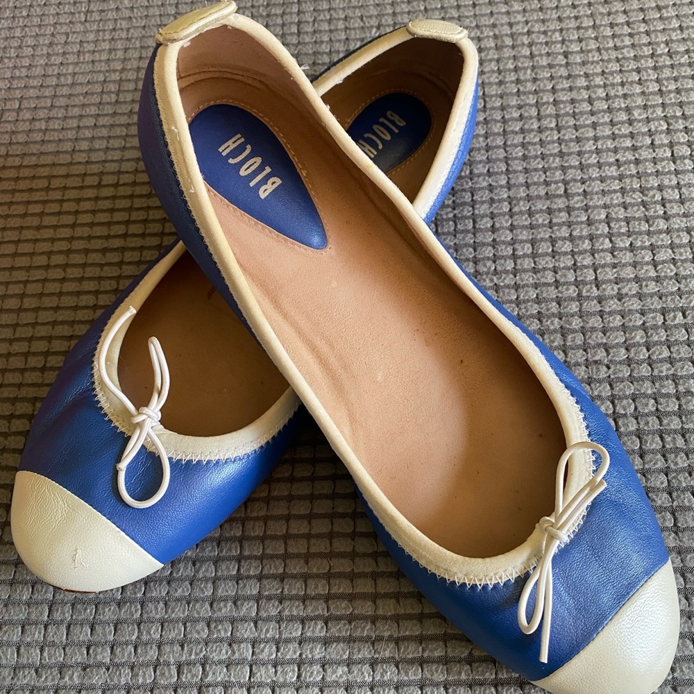 Bloch ladies Rigel ballerina flat shoes size 7